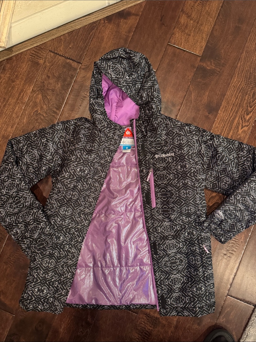 Columbia Omni-heat ski jacket girl’s size large